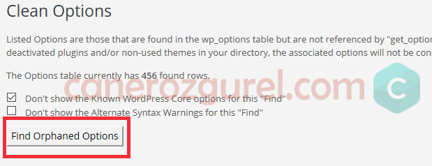 Clean_Options