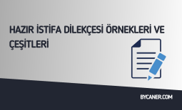 Hazır İstifa Dilekçesi Örnekleri ve Çeşitleri