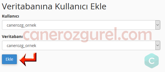 kullaniciveritabaniekle