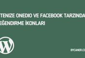 Sitenize Onedio ve Facebook Tarzında Beğendirme İkonları
