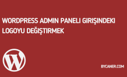 WordPress Admin Paneli Girişindeki Logoyu Değiştirmek