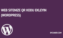 Web Sitenize QR Kodu Ekleyin (WordPress)