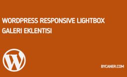 WordPress Responsive Lightbox Galeri Eklentisi