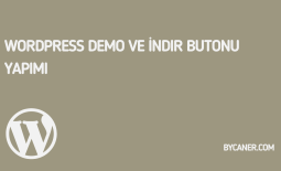 WordPress Demo ve İndir Butonu Yapımı
