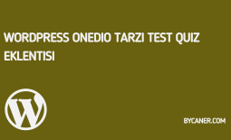 WordPress Onedio Tarzı Test Quiz Eklentisi