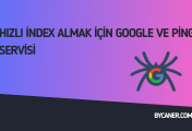 Hızlı İndex Almak İçin Google ve Ping Servisi