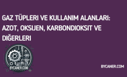 Gaz Tüpleri ve Kullanım Alanları: Azot, Oksijen, Karbondioksit ve Diğerleri