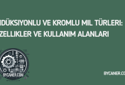 İndüksiyonlu ve Kromlu Mil Türleri: Özellikler ve Kullanım Alanları