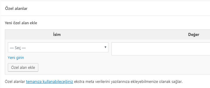 Özel Alanlar Görseli