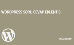 WordPress Soru Cevap Eklentisi