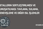 Metallerin Sertleştirilmesi ve Yumuşatılması: Tavlama, Sulama, Menevişleme ve Diğer Isıl İşlemler