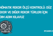 Pnömatik Rekor Ölçü Kontrolü: Düz Rekor ve Diğer Rekor Türleri İçin Adım Adım Kılavuz